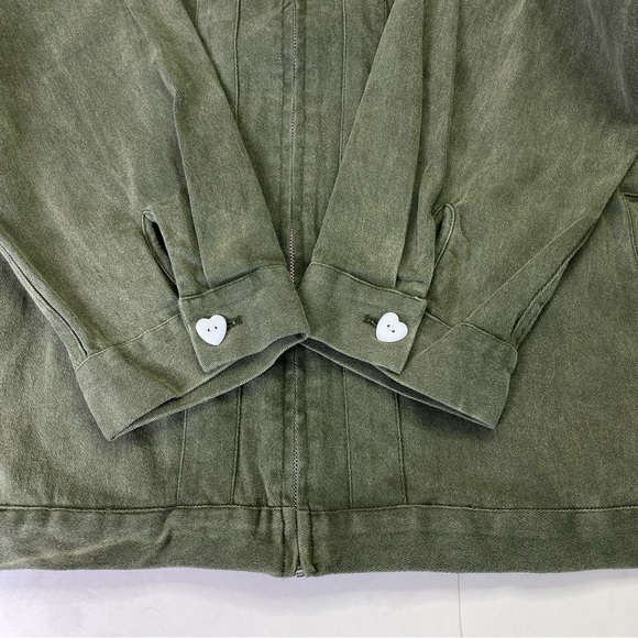 OTA Mi7itary Washed Denim Wellness Club Member Jacket Size XXL - Picture 11 of 14